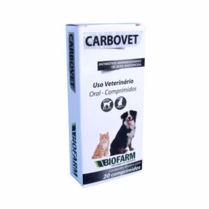 Carbovet 20 comprimidos