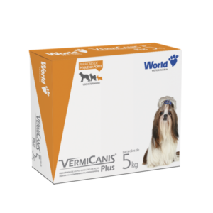 Vermífugo World Veterinária VermiCanis Plus 400mg