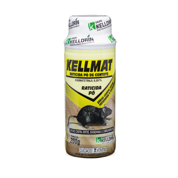 Kellmat Raticida Pó Talqueira 200g