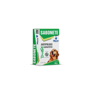 Sabonete Antipulgas e Carrapatos Dugs 80g