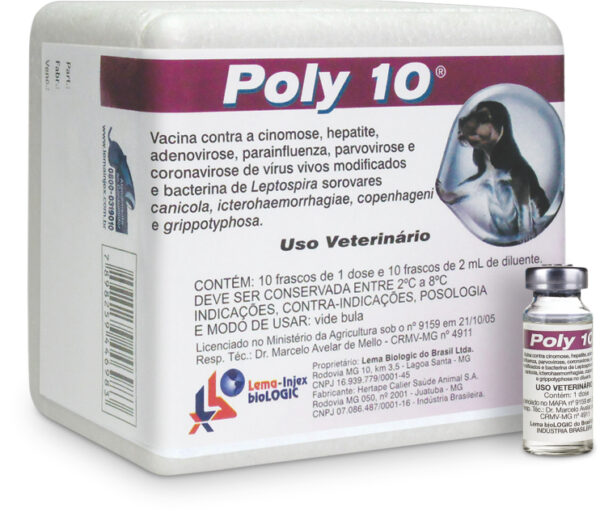 Poly 10 Básica cx C/ 10 Doses