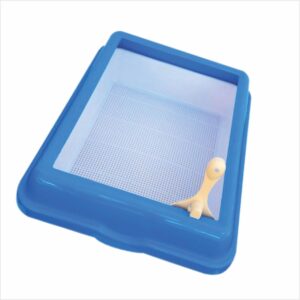 SANITARIO PARA GATO G AZUL