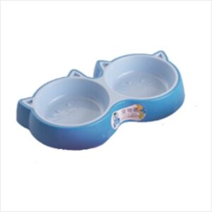 COMEDOURO BEBEDOURO GATO AZUL