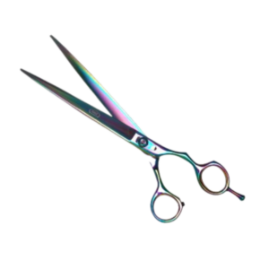 Tesoura Reta Multicolor 8