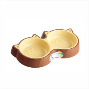 COMEDOURO BEBEDOURO GATO MARROM