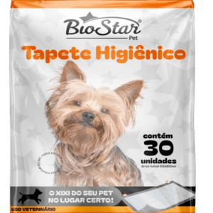 Tapete Higiênico BioStar 60x60cm C/ 30Un