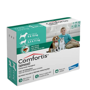 Comfortis 560mg - 9kg a 18kg