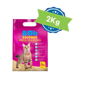Areia Higiênica Bob Esconde 2Kg