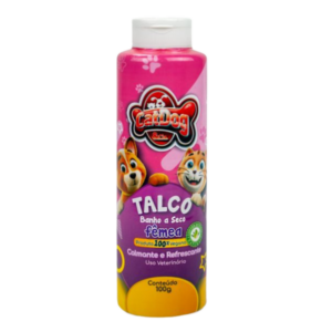 Talco Cat Dog Fêmea 100g