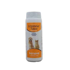 Talco Antipulgas Cães e Gatos Ectomeve 100g