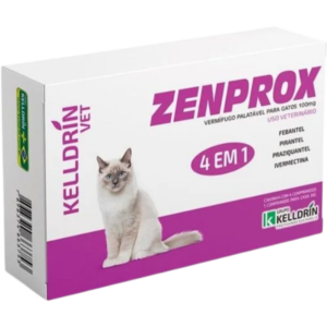 Zenprox Gato 4 em 1 (100mg até 1Kg)
