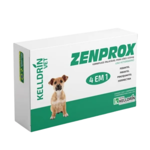 Zenprox Cães 4 em 1 (225mg até 2.5Kg)