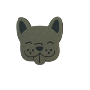 Adesivo Cachorrinho Simpático Pct20Un