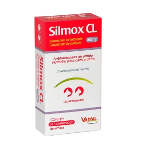Silmox CL 50mg c/ 10 cp