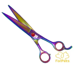 Tesoura Reta 8 Multicolor