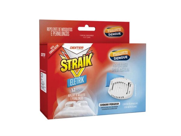Straik Eletrik 12h C/6 Pastilhas+ 1 Aparelho