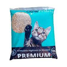 Granulado De Madeira Pellets Cat Premium 5kg