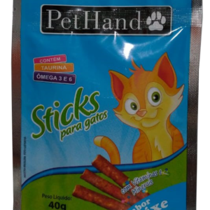 Sticks Gatos Pethand Peixe 40g