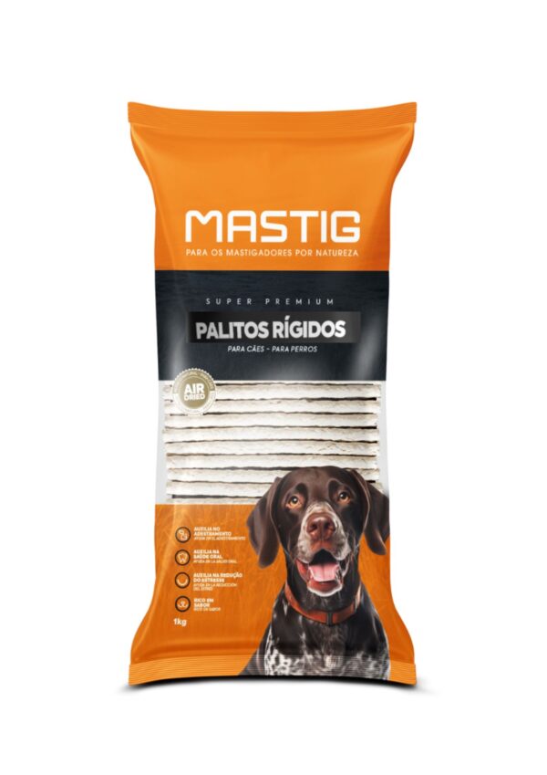 Palito Rigido Natural 6mm 1kg
