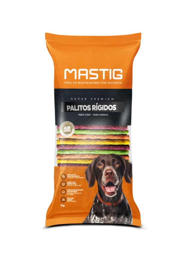 Palito Rigido Color 8mm 1kg