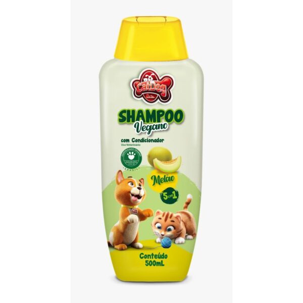 Shampoo Vegano Melão 5 em 1 500ml