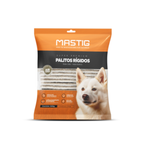 Palito Rigido natural 8mm 500g Mastig