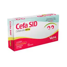 CEFA SID 660MG C/10 COMP